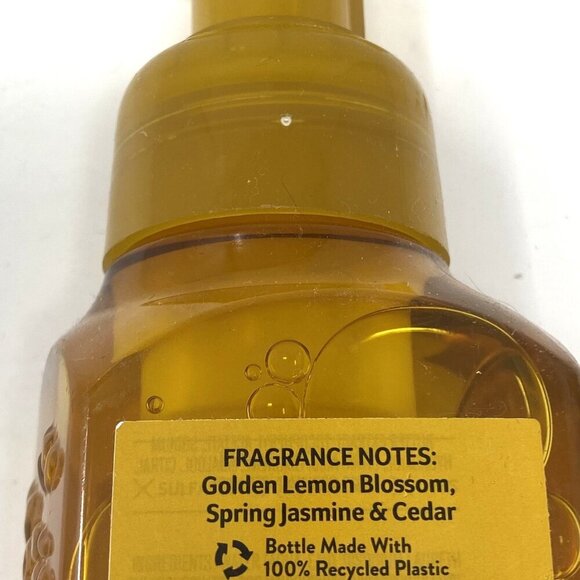 Bath & Body Works Sunny Lemon Orchard Gentle Foaming Hand Soap 8.75 Ounce - Picture 3 of 4